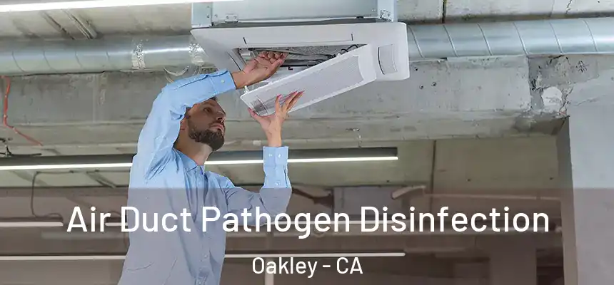  Air Duct Pathogen Disinfection Oakley - CA