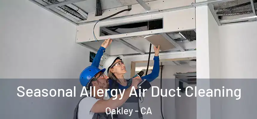 Seasonal Allergy Air Duct Cleaning Oakley - CA